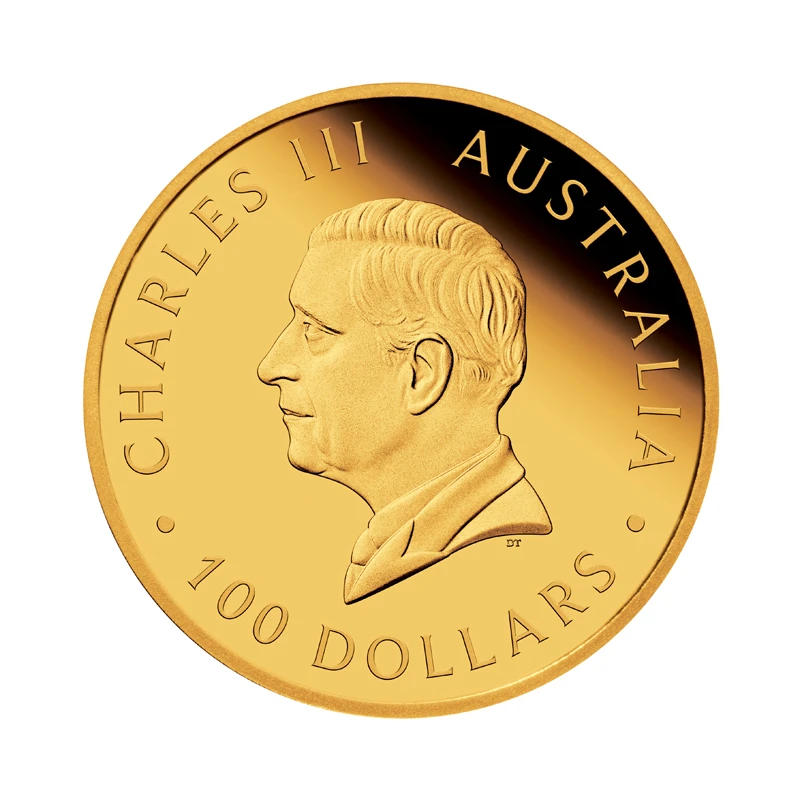 Auatralia: moneta d'oro Wedge-tailed Eagle 2025 (Proof, Alto rilievo), 1 oz (0,9999) Monete da collezione