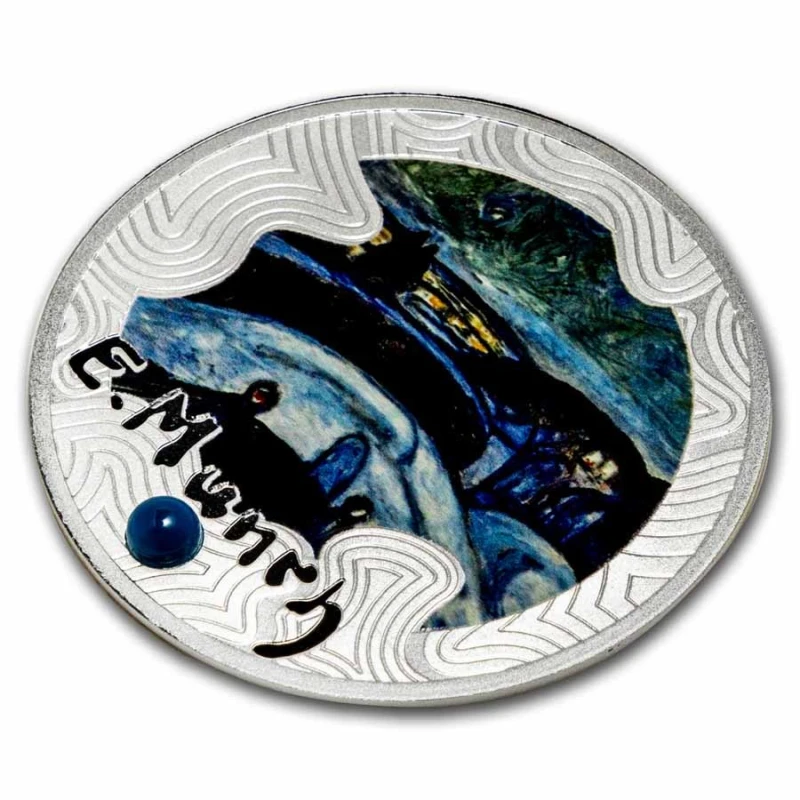 Camerun: moneta d'argento Starry night 2024 Proof 17,5 g Monete da collezione