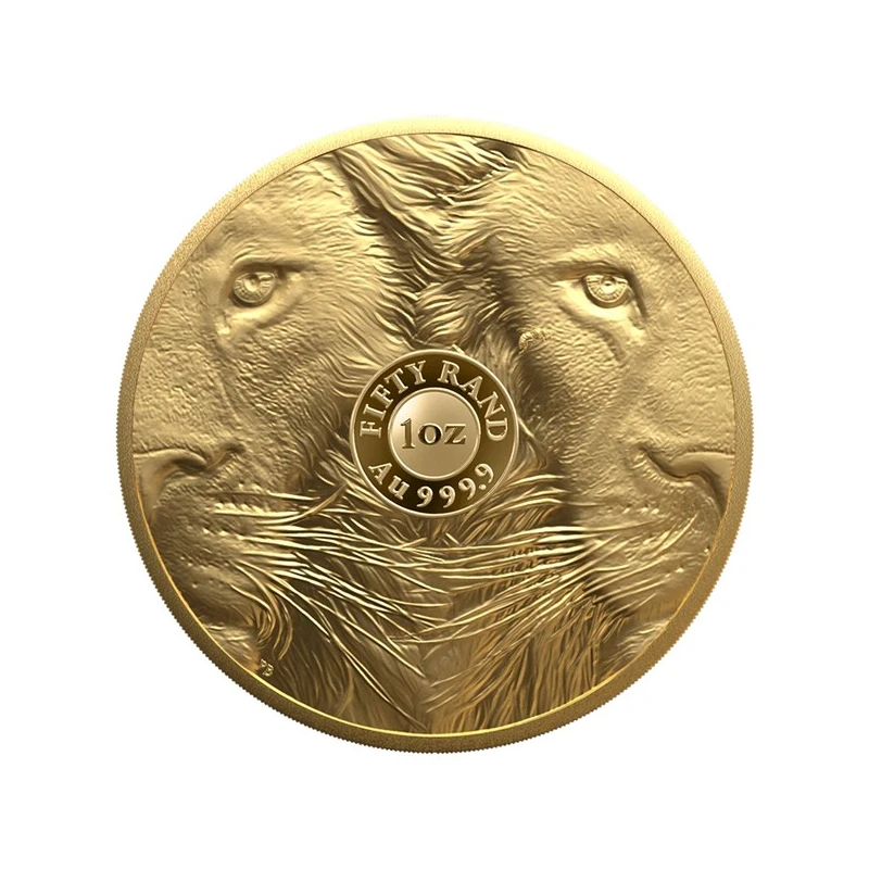 Sudafrica: moneta d'oro Leone 2025 Proof 1 oz Monete da collezione