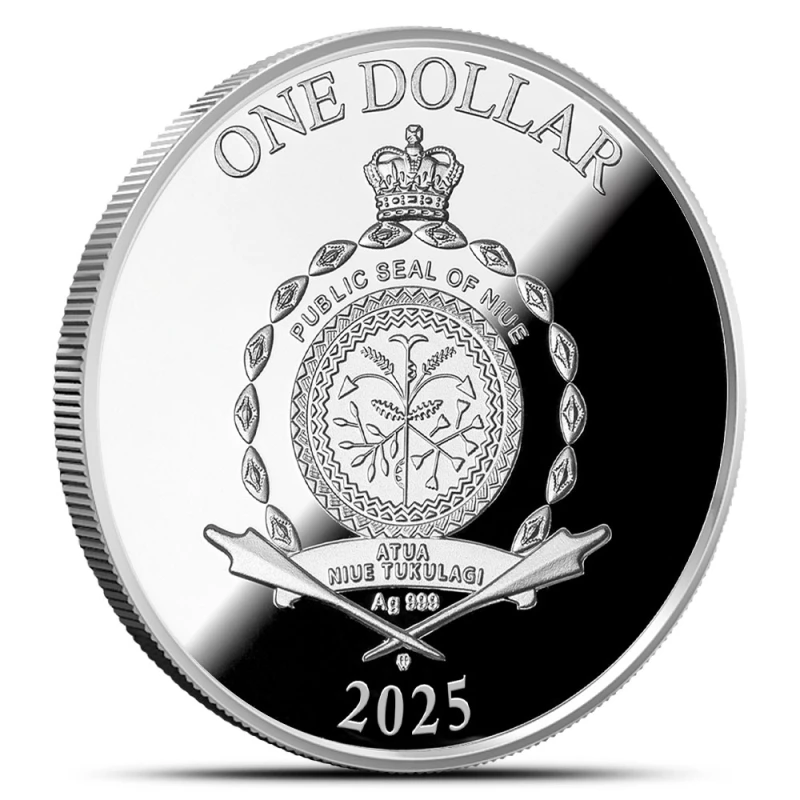 Niue: silver coin Love Tree 2025 Proof 17.5 g Collectible coins
