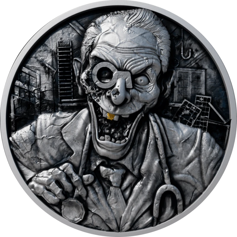 Camerun: moneta d'argento Asylum 2025 2 oz Monete da collezione