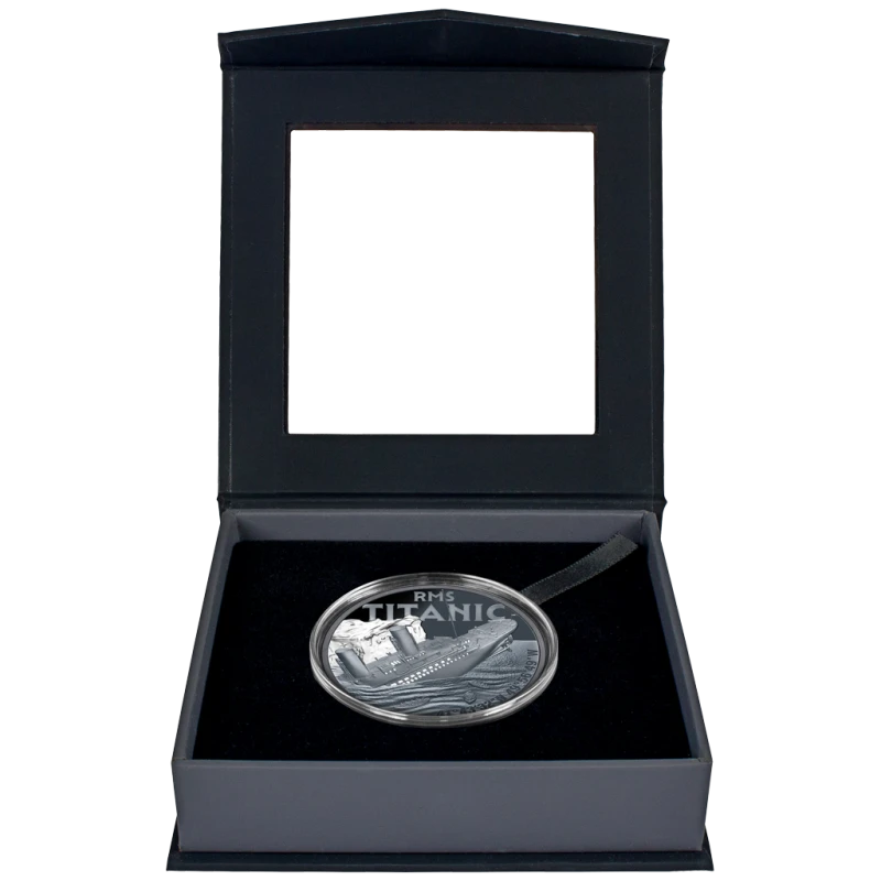 Moneta d'argento Niue Titanic 2025 Proof da 1 oncia colorata Monete da collezione