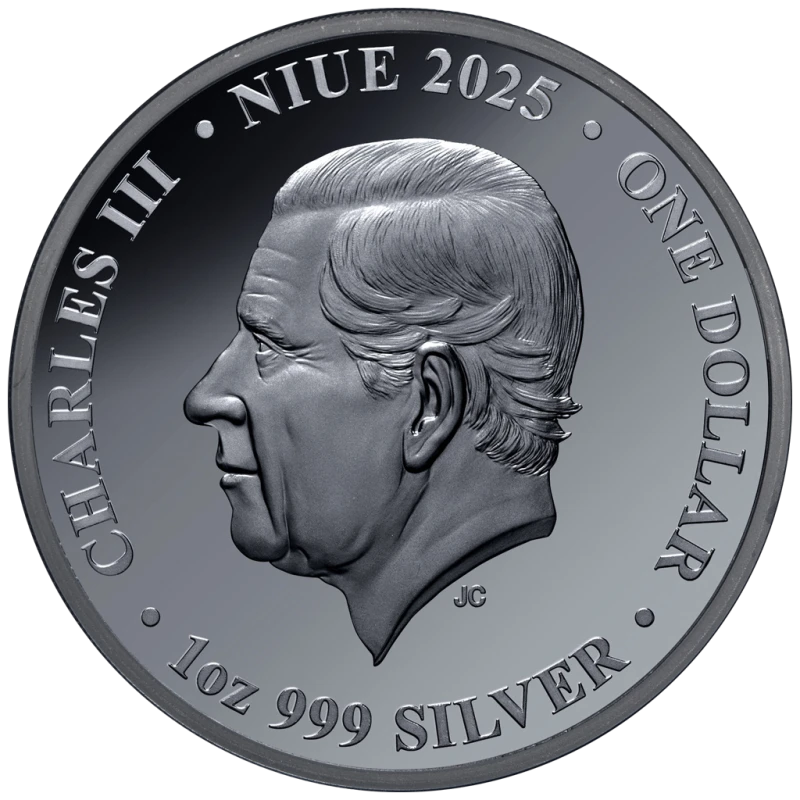 Moneta d'argento Niue Titanic 2025 Proof da 1 oncia colorata Monete da collezione