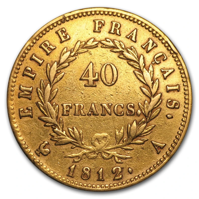Francia: moneta d'oro Napoleone Bonaparte 40 franchi 11,61 g Monete da collezione
