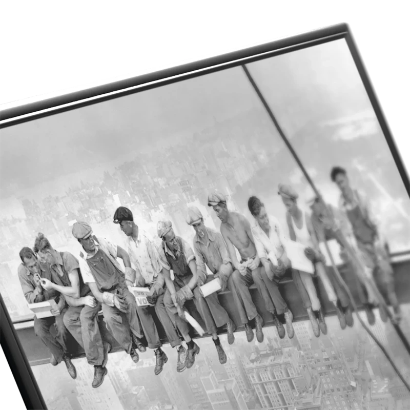 Niue: moneta d'argento Pranzo in cima a un grattacielo 2025 1 oz Monete da collezione