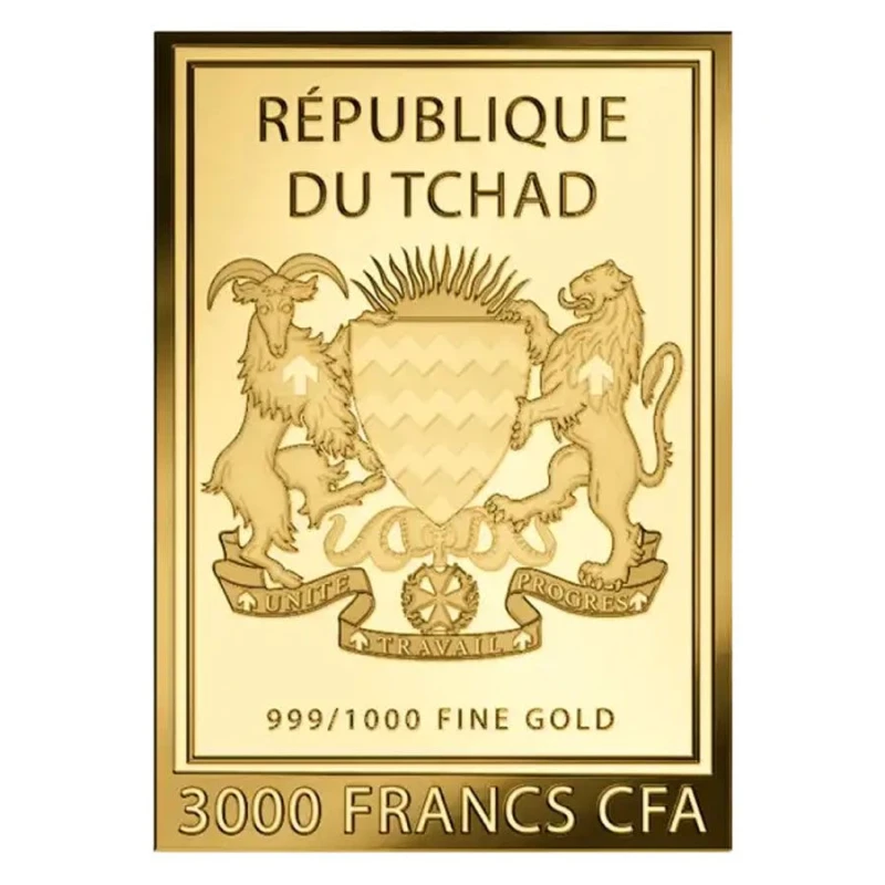 Ciad: moneta d'oro Albrecht Dürer Autoritratto 1/1000 oz Monete da collezione