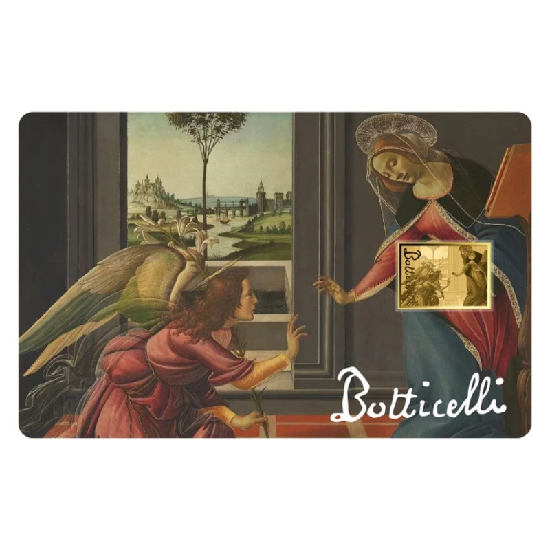 Ciad: moneta d'oro L'Annunciazione di Cestello 1/1000 oz Monete da collezione