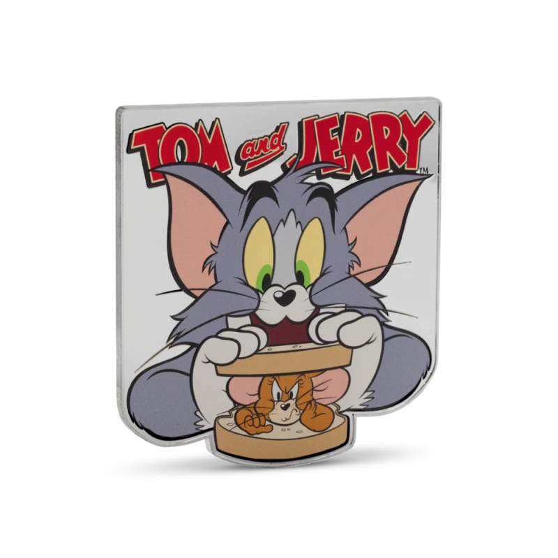 Niue: moneta d'argento Tom e Jerry 2025 Proof colorata da 5 oncia Monete da collezione