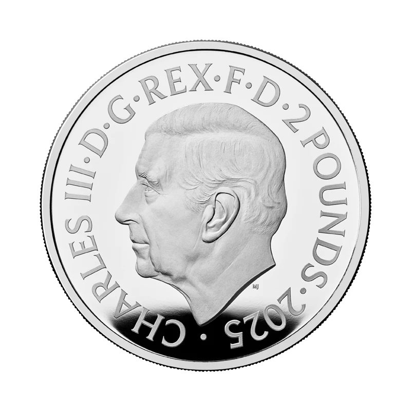 UK: silver coin Iron Maiden 2025 Proof colored 1 oz Collectible coins