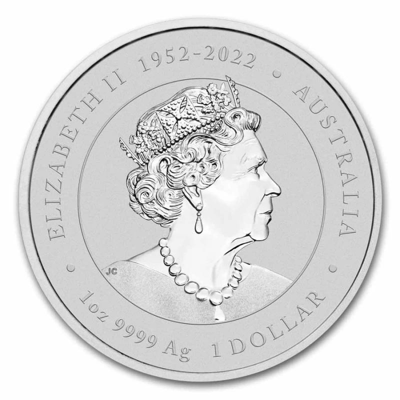 Australia: moneta d'argento Anno del Drago 2024 giallo 1 oz Monete investimento