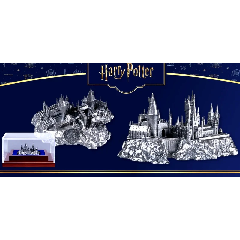 Moneta d'argento Samoa Castello di Hogwarts 2025 5 oncia Monete da collezione