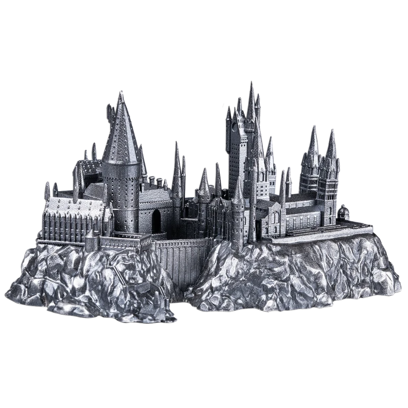 Moneta d'argento Samoa Castello di Hogwarts 2025 5 oncia Monete da collezione
