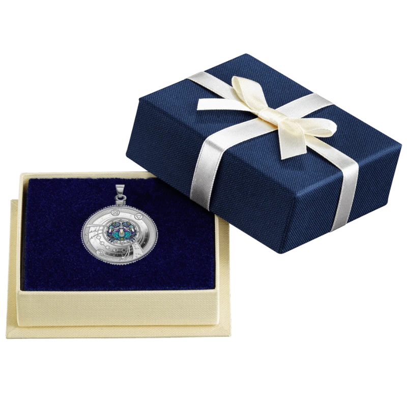 Camerun: moneta d'argento Cancer 2025 Proof colorato 10 g Monete da collezione