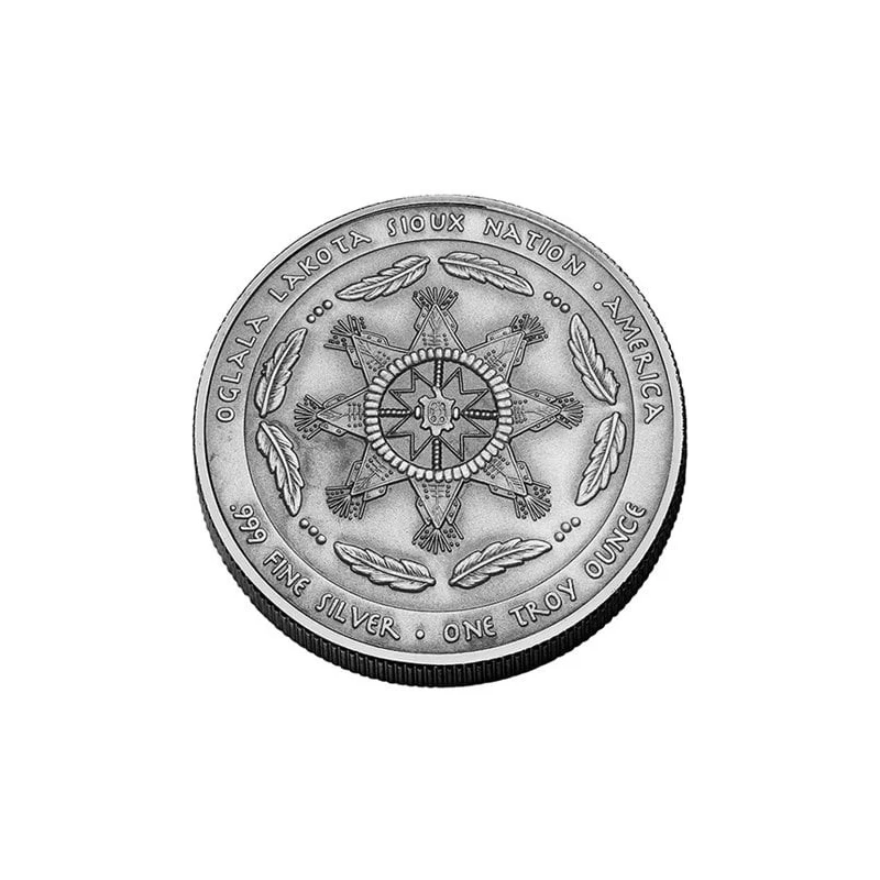 Moneta d'argento USA Spirit of Native Peoples Dragonfly Spirit 2025 1 oncia Monete da collezione