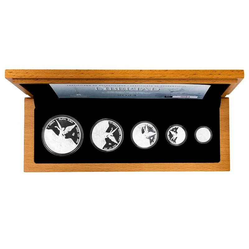 Messico: monete d'argento Libertad 2023 Proof 59,09 g Monete da collezione