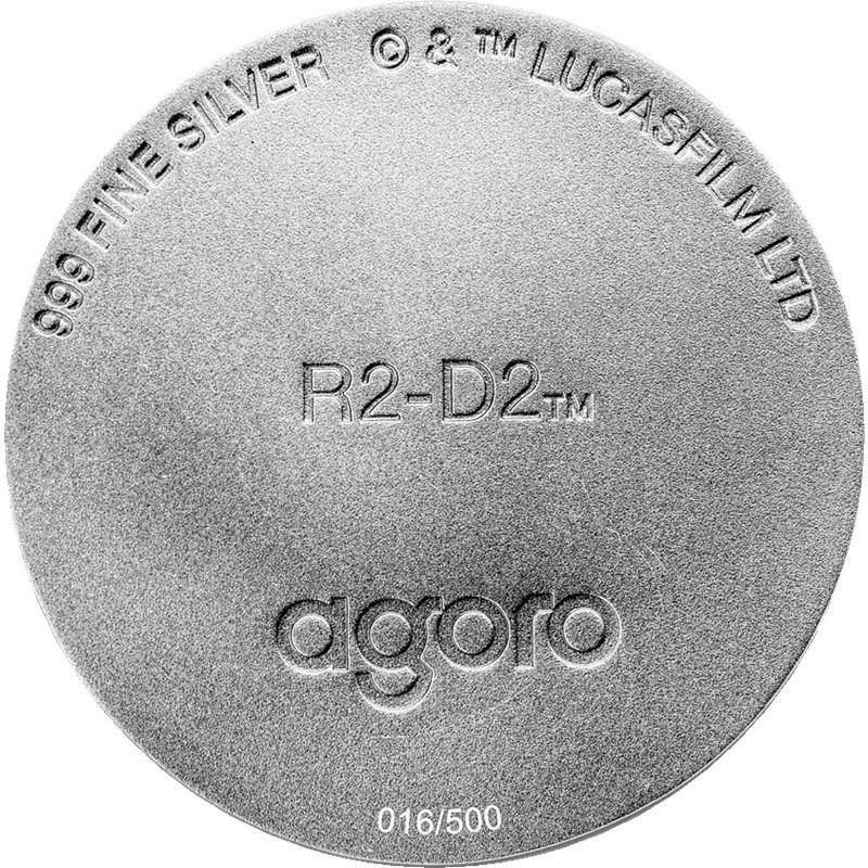 Niue: moneta d'argento Star Wars R2-D2 2024 150 g Monete da collezione