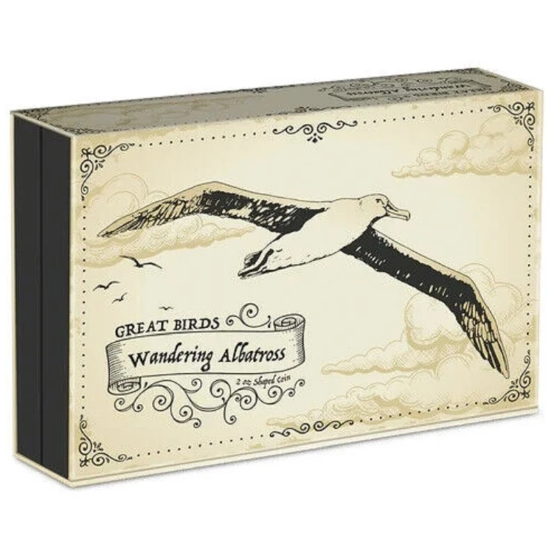 Niue: silver coin Wandering Albatross 2023 Proof 2 oz Collectible coins