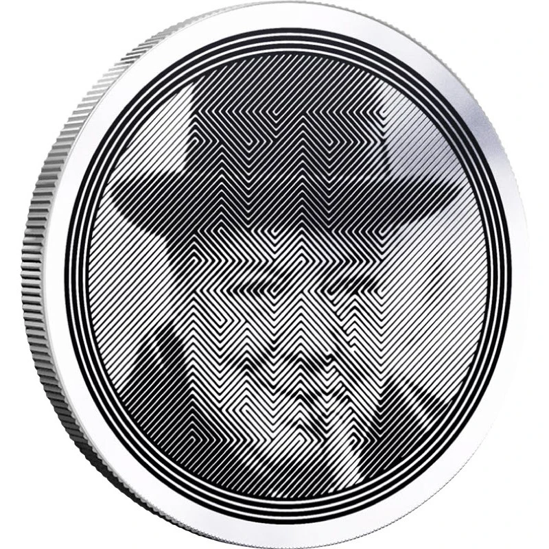 Moneta d'argento Niue Icona Winston Churchill 2025 1 oncia Monete da collezione