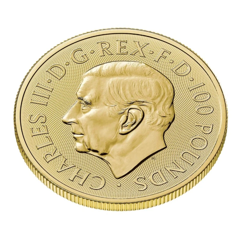 Moneta d'oro del Regno Unito Creature Leggendarie Mostro di Loch Ness 2026 1 oncia Monete investimento