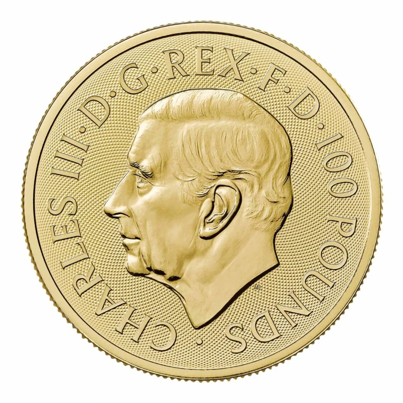 Moneta d'oro del Regno Unito Creature Leggendarie Mostro di Loch Ness 2026 1 oncia Monete investimento