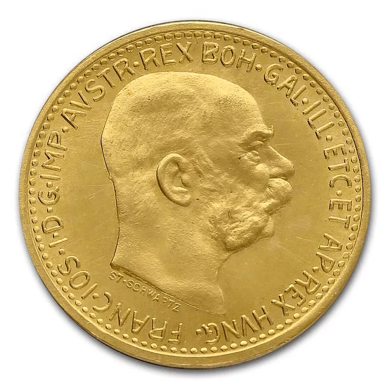 Austria Gold Coin 10 Kronen Franz Joseph I 3.05 g Collectible coins