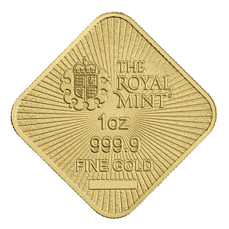 Lingotto d'oro del Regno Unito Britannia e Liberty 1 oncia Lingotti investimento