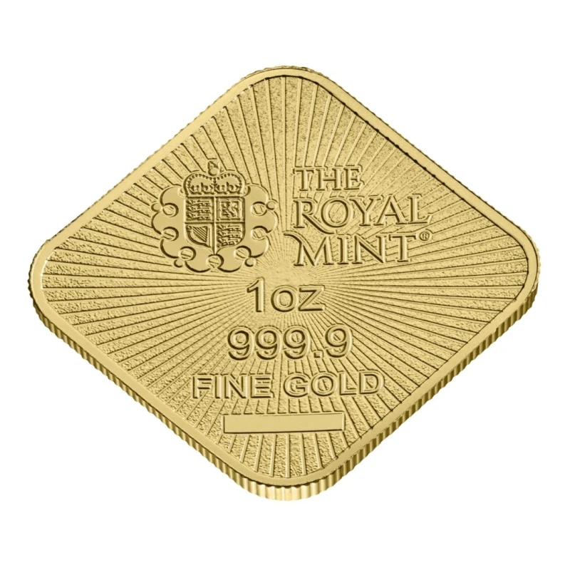Lingotto d'oro del Regno Unito Britannia e Liberty 1 oncia Lingotti investimento