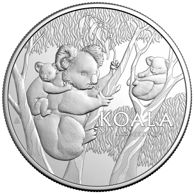 Moneta d'argento Australia Koala 2026 1 oncia Monete investimento