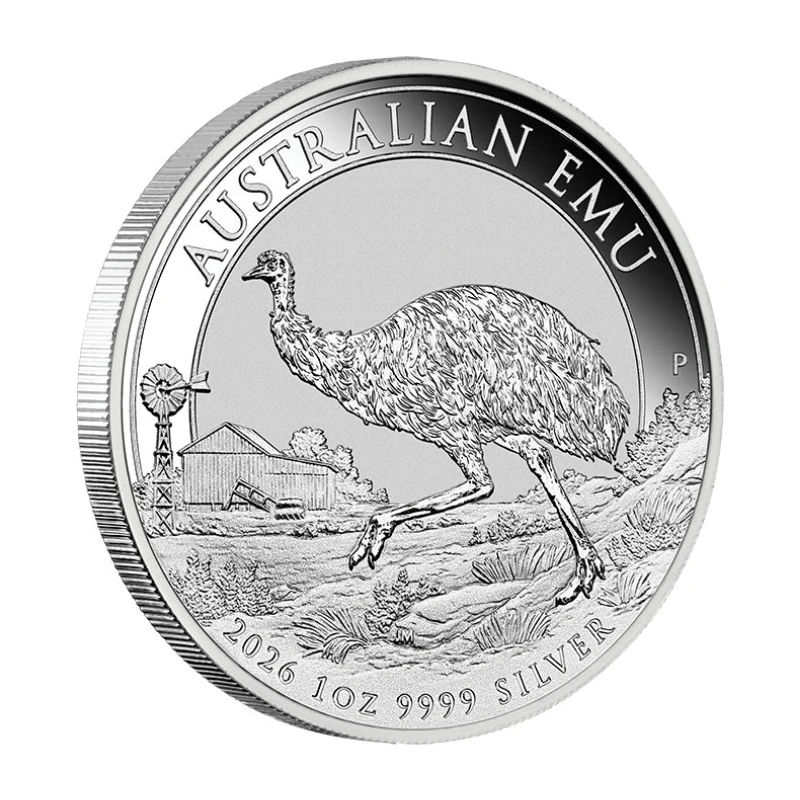 Australia Silver Coin Emu 2026 1 oz Investment coins