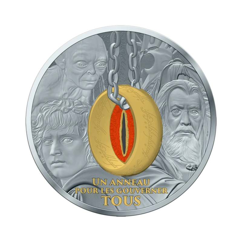 France Silver Coin The Lord of the Rings 2026 Proof 1 oz Collectible coins