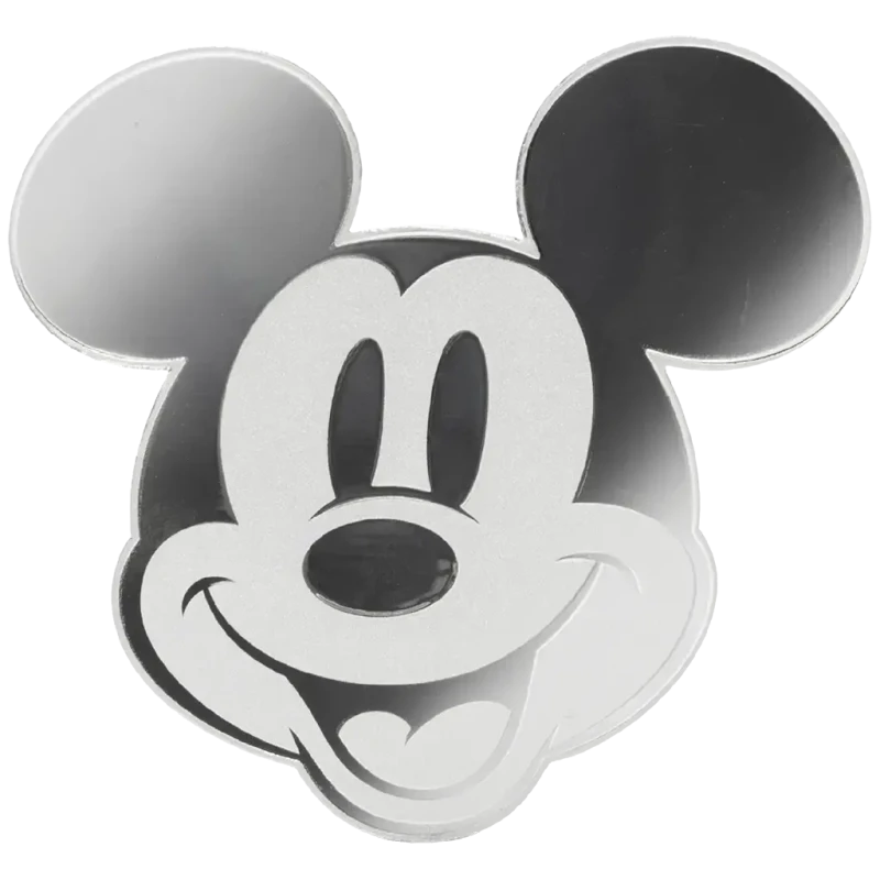 Moneta d'argento Niue Disney Mickey Mouse 2026 Proof 1/2 oz. Monete da collezione