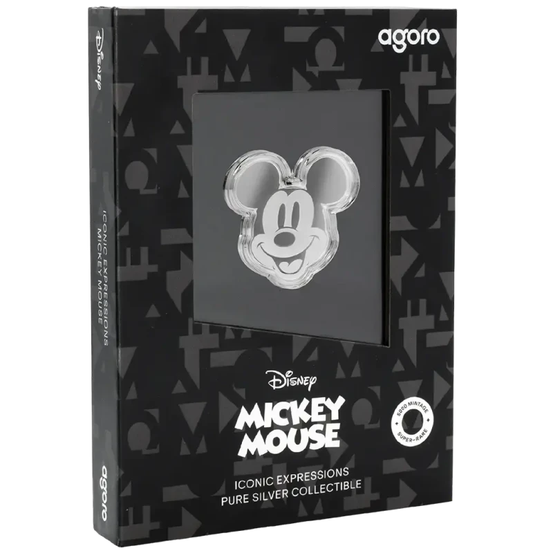 Moneta d'argento Niue Disney Mickey Mouse 2026 Proof 1/2 oz. Monete da collezione