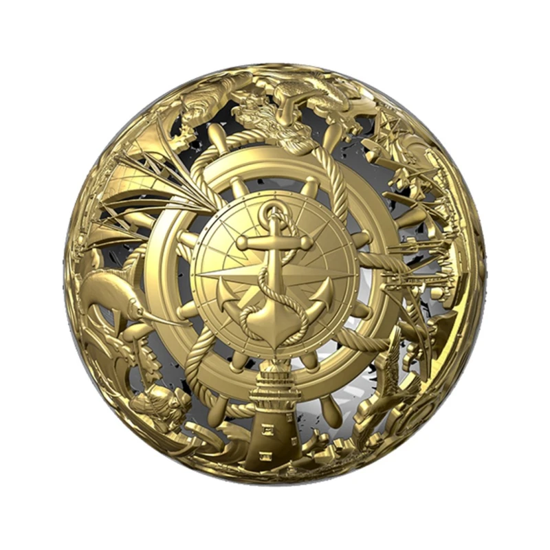 Samoa Silver Coin Sea & Surface 2026 Gilded 2 oz Collectible coins