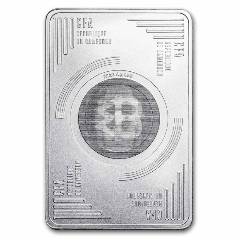 Moneta d'argento del Camerun Atlas Maior 2026 Proof 1 oncia Monete da collezione