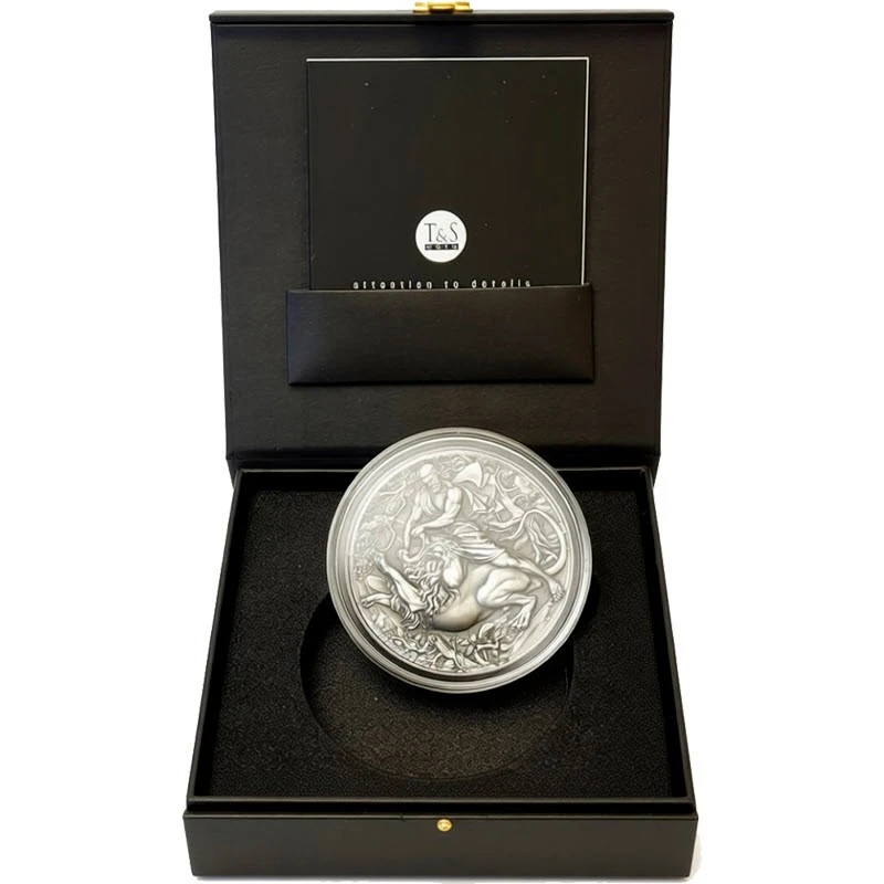 Moneta d'argento Niue Samson 2023 2 oncia Monete da collezione