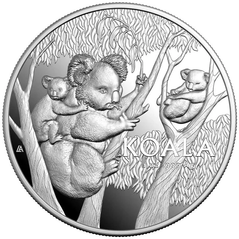 Moneta d'argento Australia Koala 2026 RAM Proof 1 oncia Monete da collezione